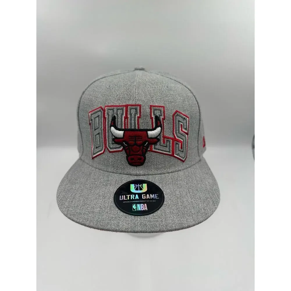 Chicago Bulls NBA Ultra Game Snapback Adjustable Hat/Cap